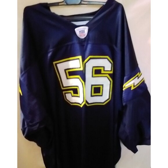 NFL San Diego Chargers Reebok Jersey Merriman 56 EUC Size 60! RARE - Picture 1 of 5